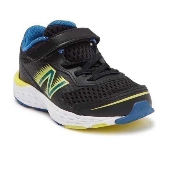 NIB. NEW BALANCE Kids’ 680 Athletic Sneaker - Picture 1 of 7